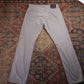 Levi's 514 W34 L30 Straight Leg Grey Corduroy Trousers