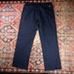Dickies W36 L30 Straight Leg Blue Cotton Blend Trousers