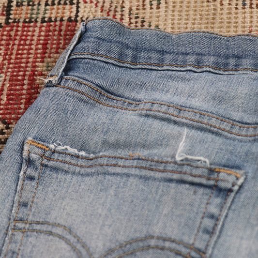 Levi's W30 L28 Slim Fit Blue Denim Jeans
