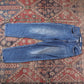 Levi's 724 W28 L26 Skinny Blue Denim Jeans