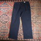 Dickies W36 L30 Straight Leg Blue Cotton Blend Trousers