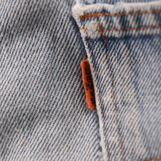Levi's Orange Tab W30 L29 Straight Blue Denim Jeans