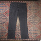 Levi's 514 W40 L31 Straight Leg Black Denim Jeans