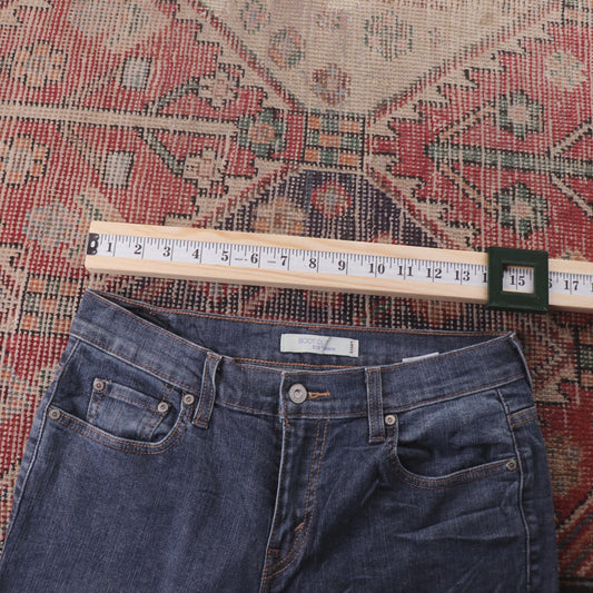 Levi's 512 Red Tab W30 L31 Tapered Leg Slim Fit Blue Denim Jeans