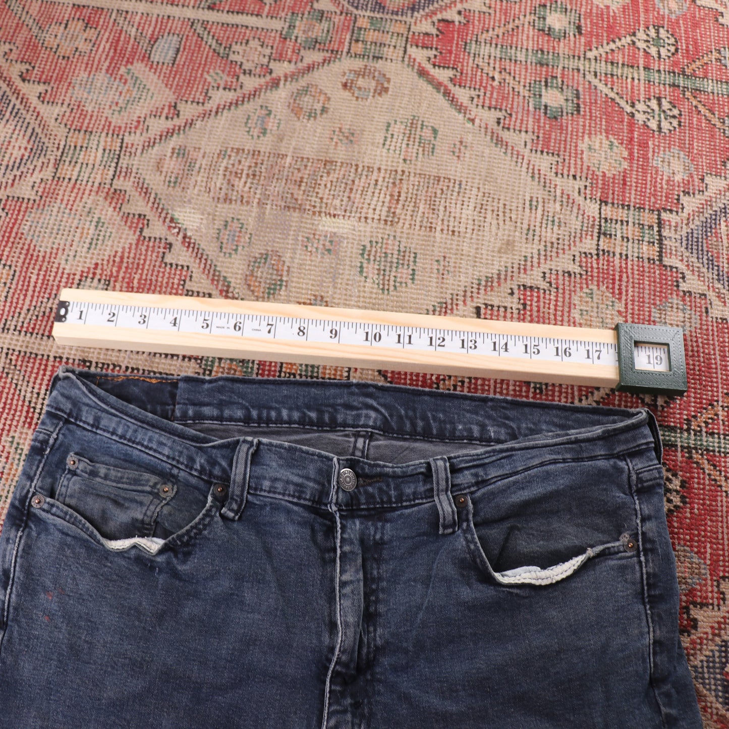 Levi's W30 L29 Straight Blue Denim Jeans