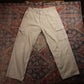 Wrangler W34 L27 Cargo Beige Denim Trousers