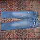 Wrangler W36 L29 Straight Leg Blue Denim Jeans