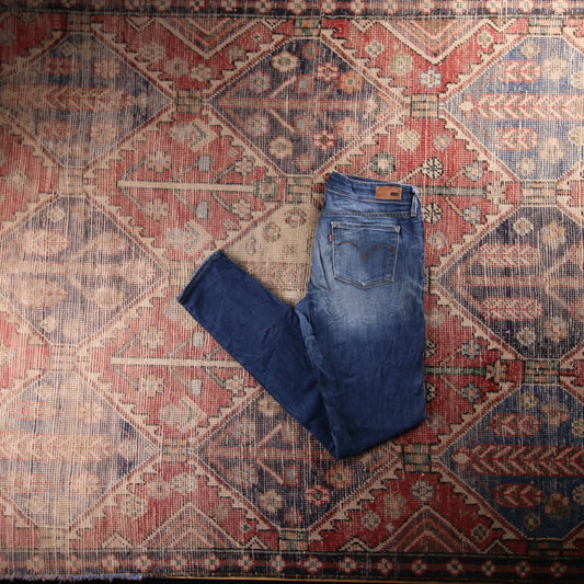Levi's 337 Red Tab W32 L32 Slim Skinny Blue Denim Jeans