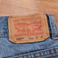 Levi's 550 Red Tab W28 L27 Tapered Leg Relaxed Fit Blue Denim Jeans