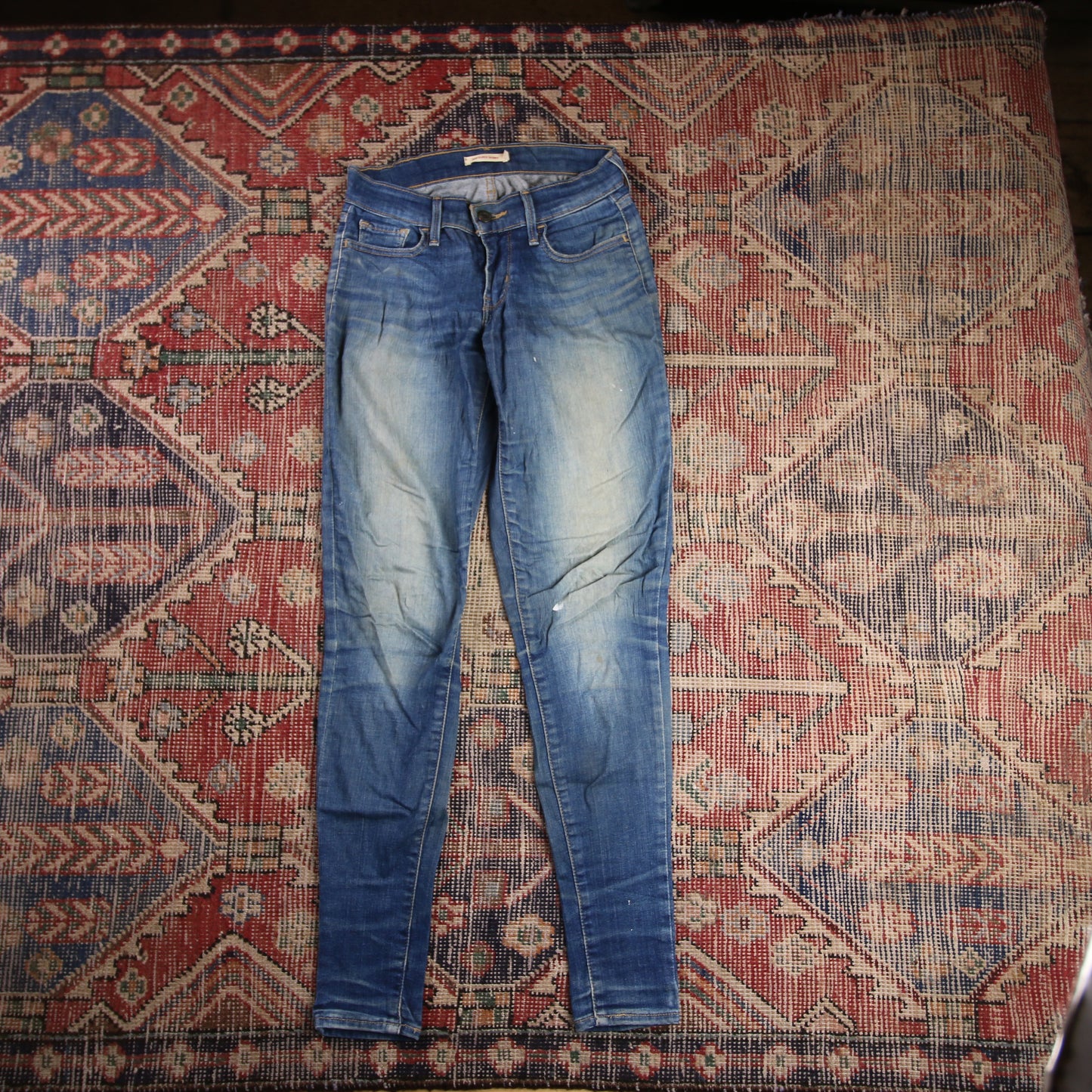Levi's 710 W26 L30 Skinny Blue Denim Jeans