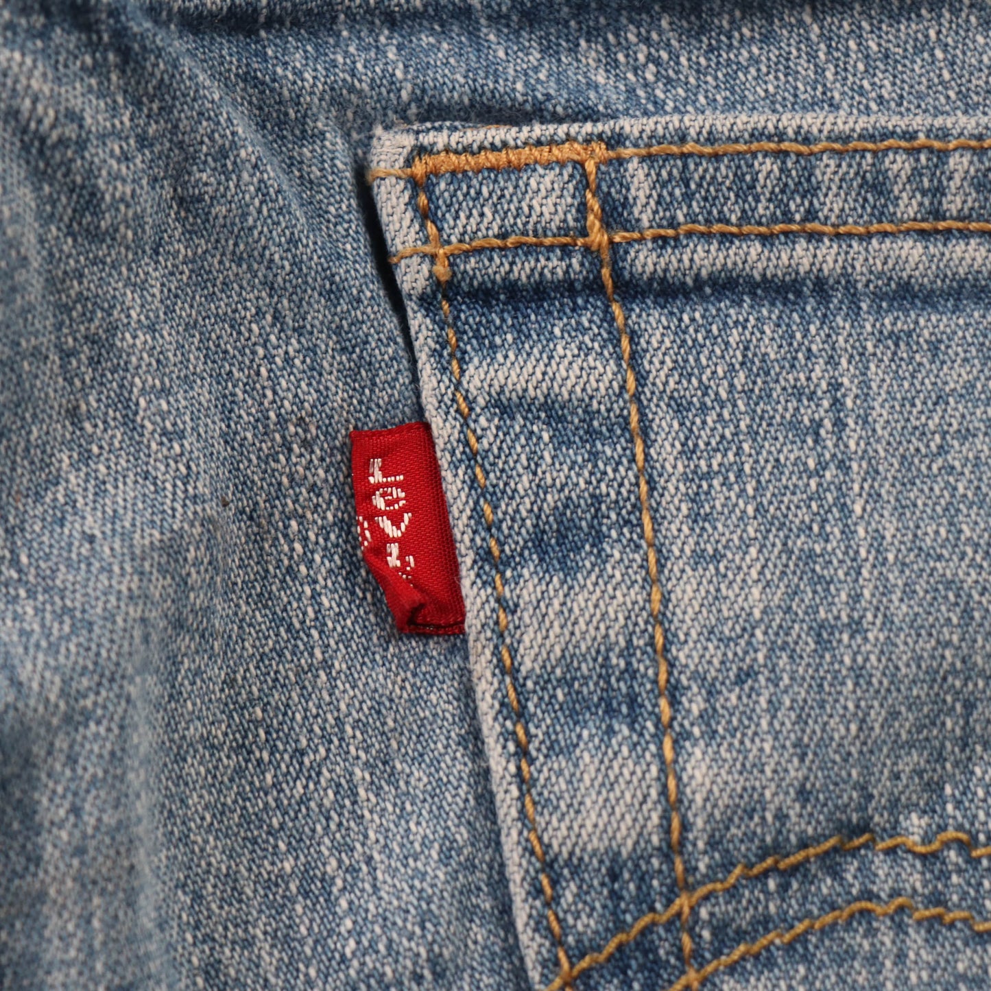Levi's 0 Red Tab W34 L31 Bootcut Blue Denim Jeans