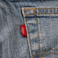 Levi's 0 Red Tab W34 L31 Bootcut Blue Denim Jeans