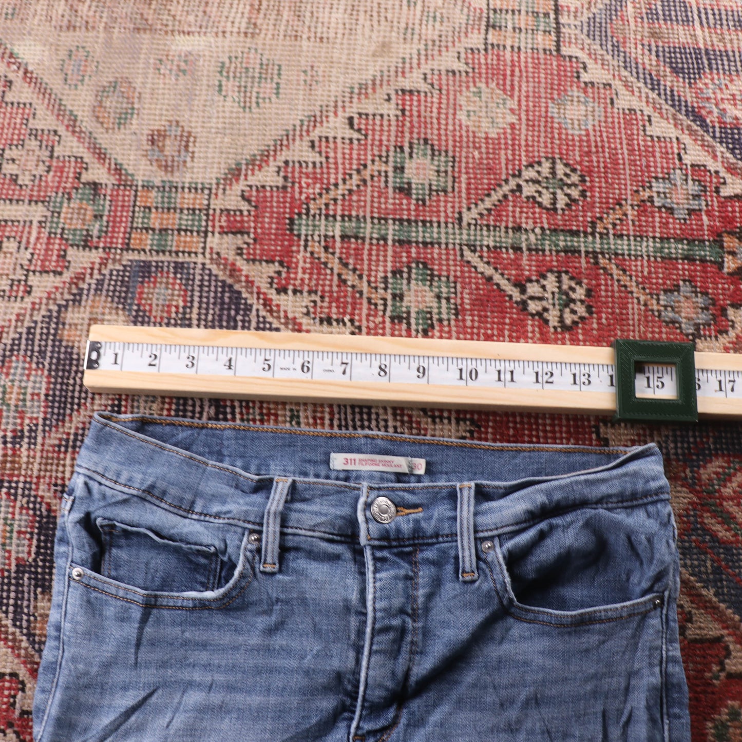 Levi's 311 Red Tab W30 L30 Skinny Blue Denim Jeans