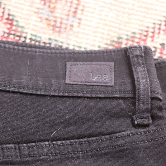 Lee W30 L28 Bootcut Black Denim Jeans