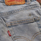 Levi's 512 Red Tab W24 L26 Tapered Leg Slim Fit Blue Denim Jeans