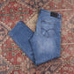 Riders W34 L27 Straight Leg Blue Denim Jeans