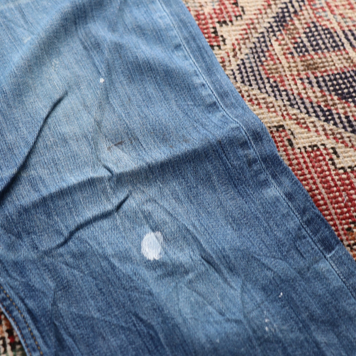 Levi's 506 Red Tab W30 L28 Straight Leg Blue Denim Jeans