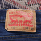 Levi's 512 Red Tab W32 L28 Tapered Leg Slim Fit Blue Denim Jeans