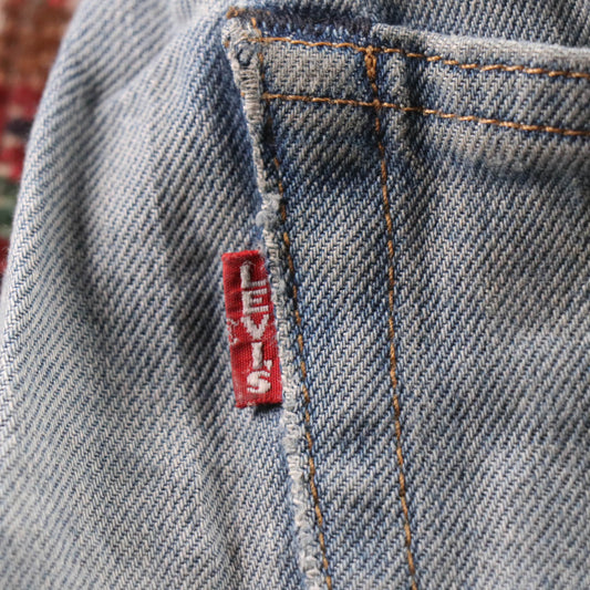 Levi's Red Tab W36 L33 Straight Leg Blue Denim Jeans