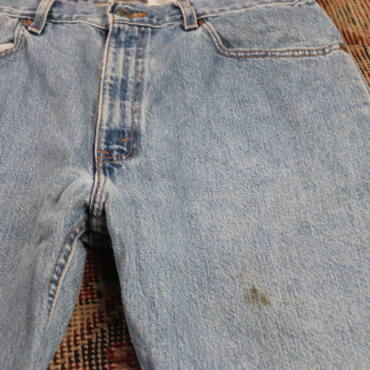 Levi's 505 W32 L33 Straight Leg Regular Fit Blue Denim Jeans