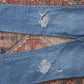Levi's W28 L26 Straight Leg Blue Denim Jeans