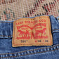 Levi's 514 W30 L32 Straight Leg Blue Denim Jeans