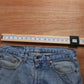 Levi's 615 Orange Tab W34 L30 Regular Fit Blue Denim Jeans