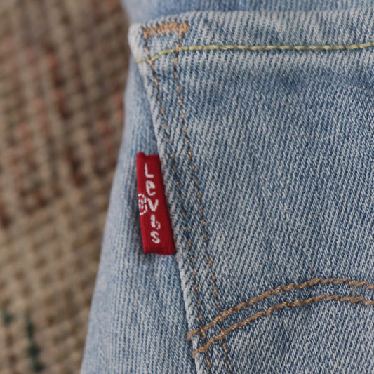Levi's 711 W32 L35 Skinny Blue Denim Jeans