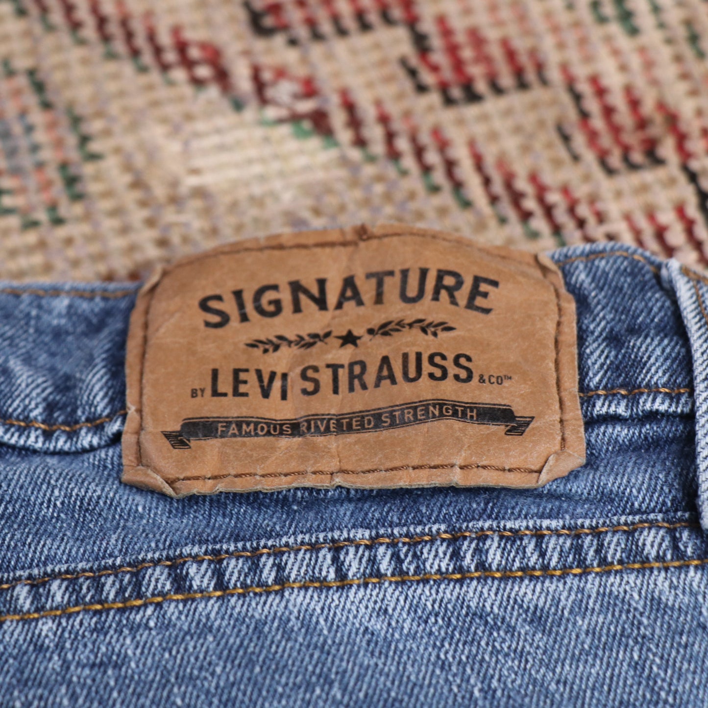 Levi's Signature W36 L30 Blue Denim Jeans