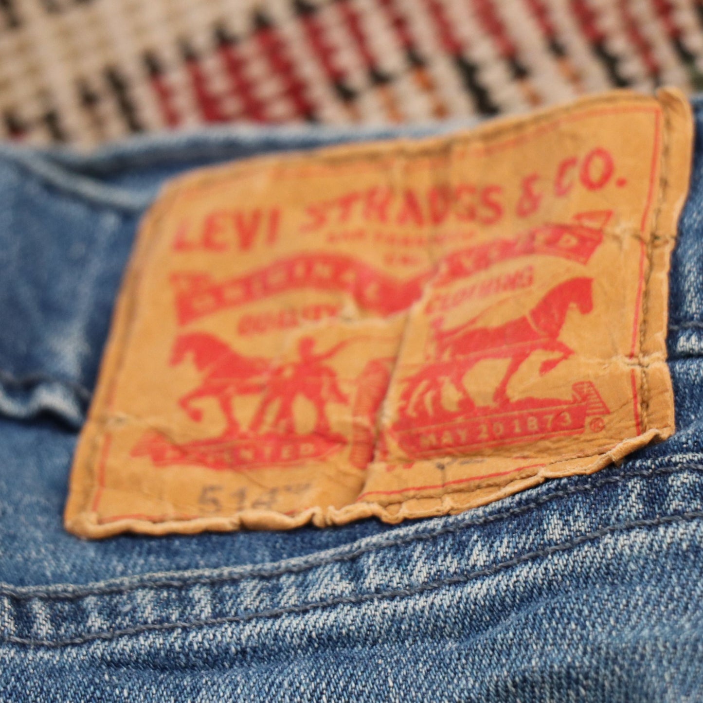 Levi's 514 W32 L30 Straight Leg Blue Denim Jeans