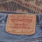 Levi's 505 W32 L26 Straight Leg Regular Fit Blue Denim Jeans