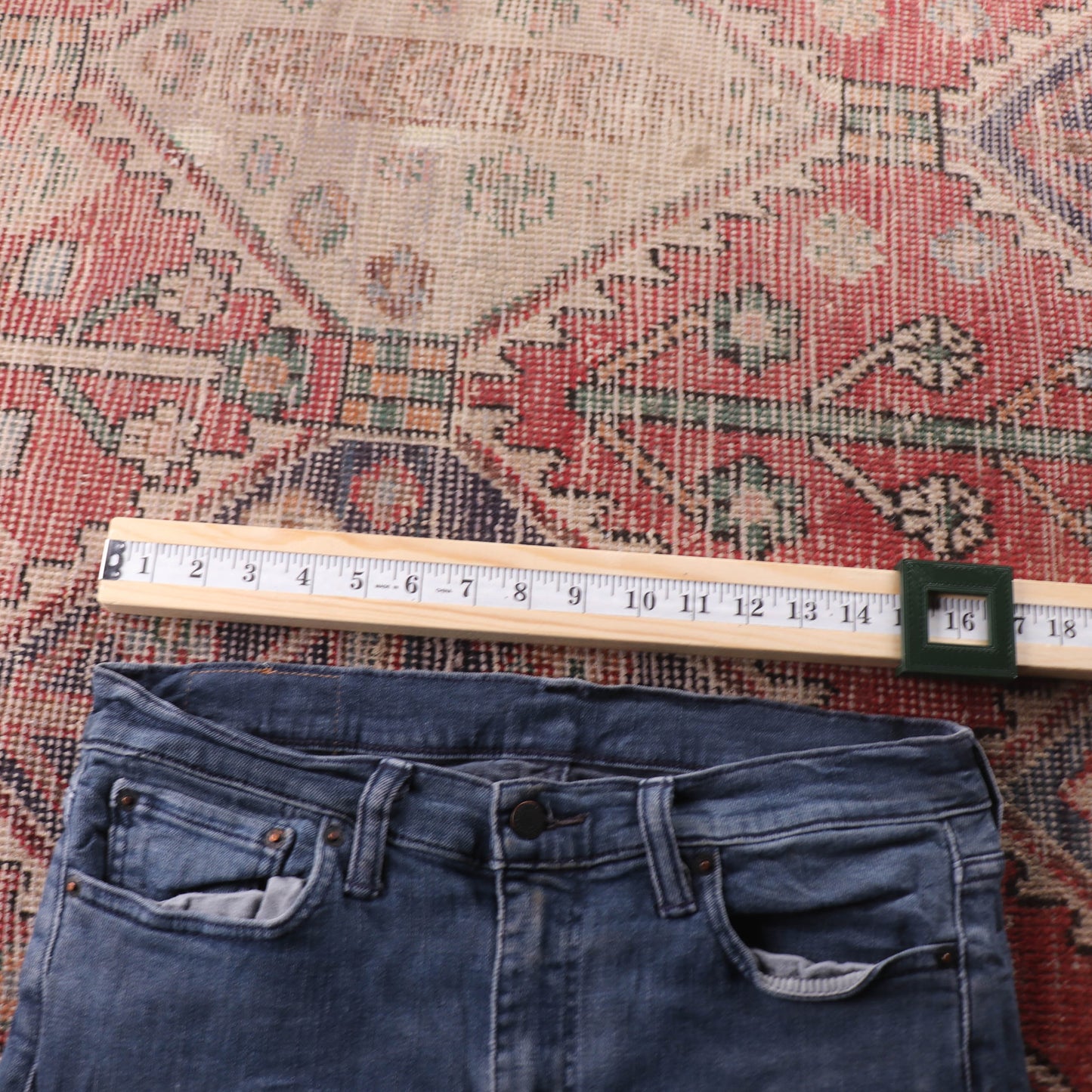 Levi's 510 Red Tab W32 L30 Skinny Blue Denim Jeans