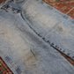 Wrangler W36 L28 Straight Leg Blue Denim Jeans