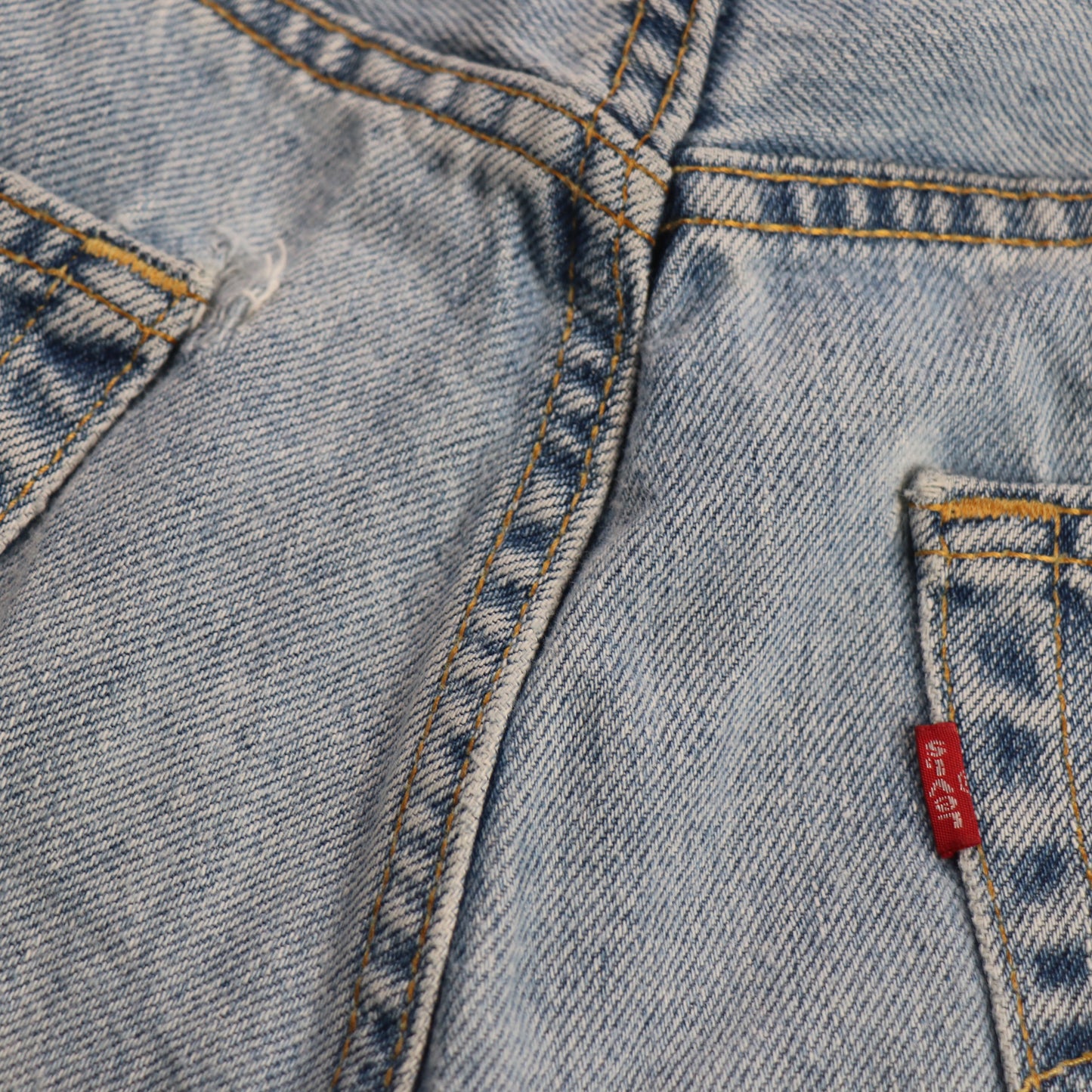 Levi's 550 W38 L28 Tapered Leg Relaxed Fit Blue Denim Jeans