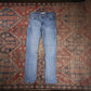 Levi's 512 W28 L29 Tapered Leg Slim Fit Blue Denim Jeans