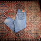 Levi's W40 L32 Tapered Leg Relaxed Fit Blue Denim Jeans