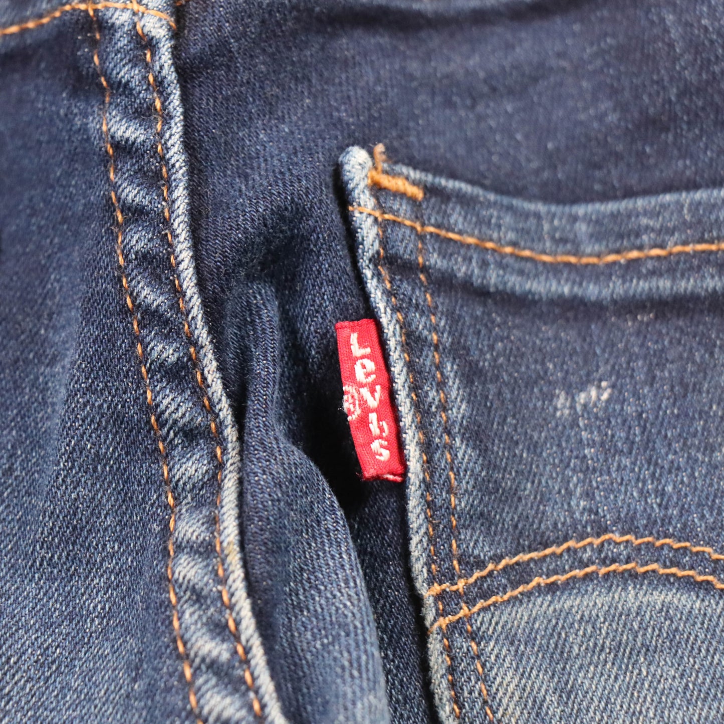 Levi's 312 Red Tab W28 L29 Skinny Blue Denim Jeans