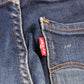 Levi's 312 Red Tab W28 L29 Skinny Blue Denim Jeans
