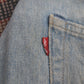 Levi's 551 W38 L31 Straight Leg Loose Fit Blue Denim Jeans