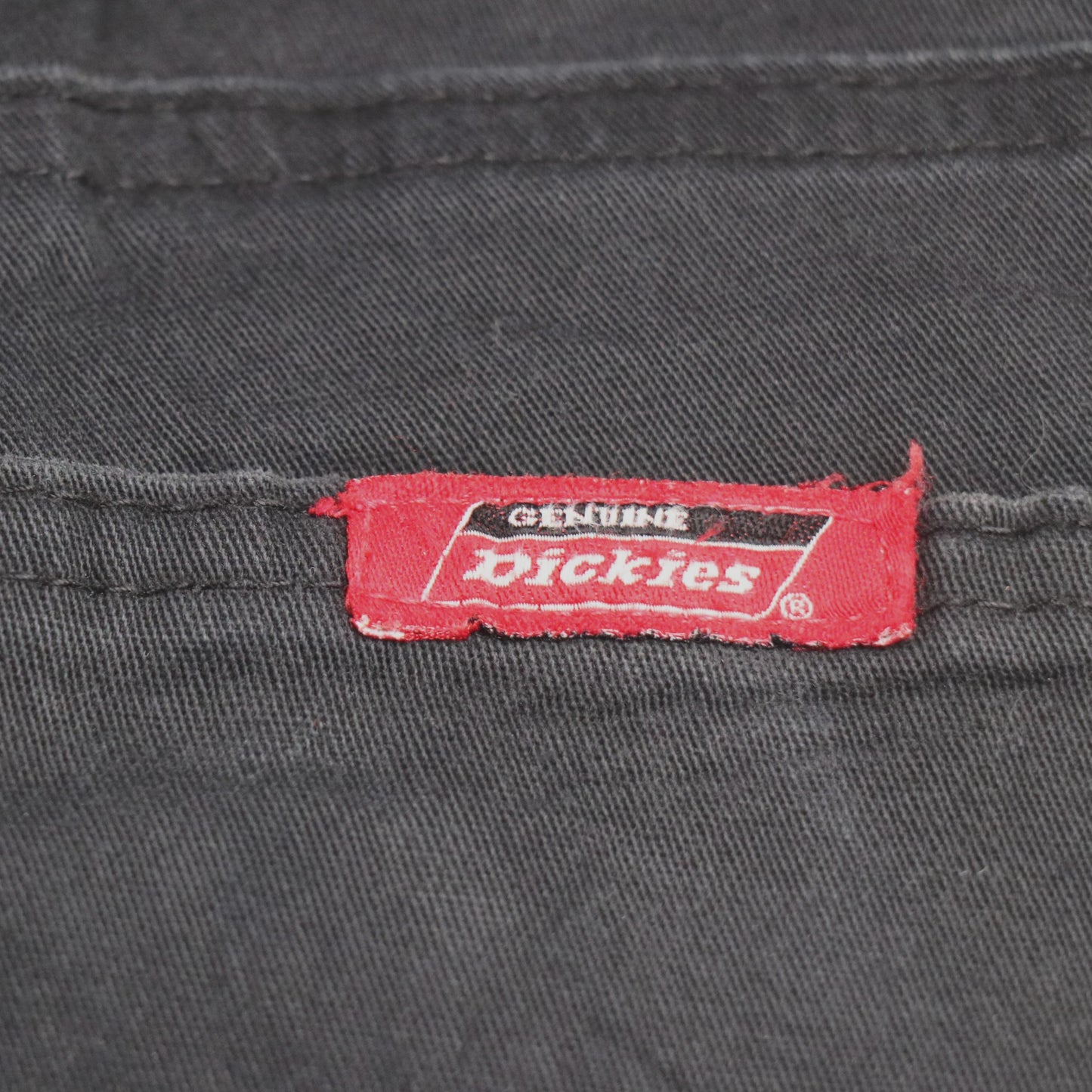 Dickies W30 L30 Flared Blue Cotton Blend Trousers