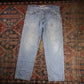 Levi's 550 W38 L30 Tapered Leg Relaxed Fit Blue Denim Jeans