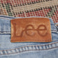 Lee W30 L30 Skinny Classic Ripped Style Blue Denim Jeans