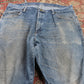 Wrangler W40 L31 Straight Leg Blue Denim Jeans