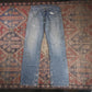 Levi's 559 W34 L33 Straight Leg Relaxed Fit Blue Denim Jeans