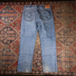 Levi's 550 W38 L30 Tapered Leg Relaxed Fit Blue Denim Jeans