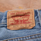 Levi's 550 Red Tab W24 L24 Tapered Leg Relaxed Fit Blue Denim Jeans