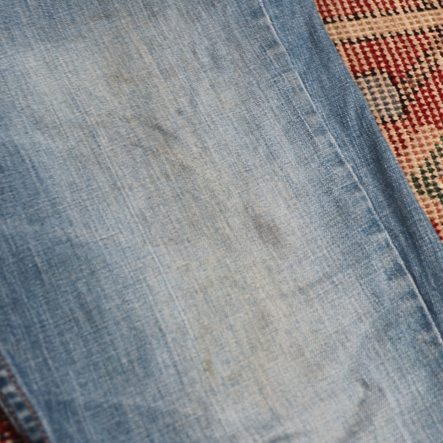 Levi's W34 L31 Straight Leg Blue Denim Jeans