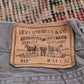 Levi's 513 W32 L31 Straight Leg Slim Fit Grey Denim Jeans