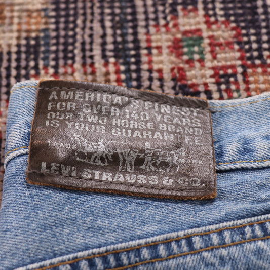 Levi's Orange Tab W32 L30 Tapered Leg Relaxed Fit Blue Denim Jeans
