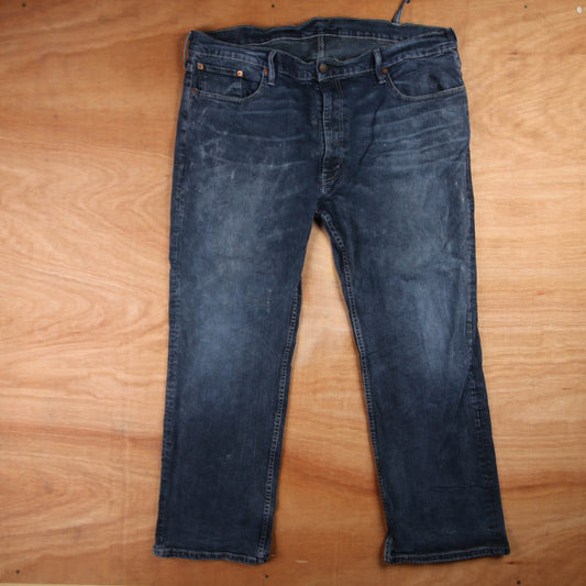 Levi's 559 Red Tab W42 L28 Straight Leg Relaxed Fit Blue Denim Jeans